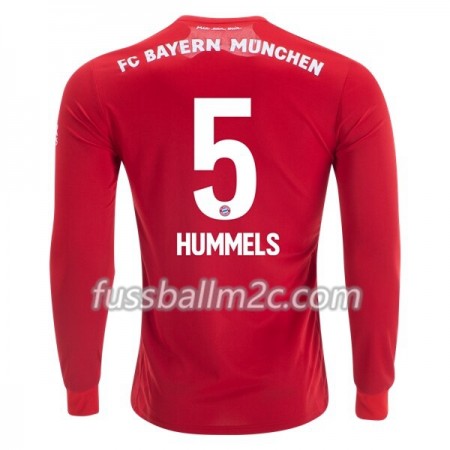 Fußballtrikots FC Bayern München Mats Hummels 5 Heim Trikotsatz 2019-2020 Langarm Fußballtrikots FC Bayern München Mats Hummels 5 Heim Trikotsatz 2019-2020 Langarm